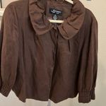 Sharagano  100% linen jacket 3!4 sleeves Photo 7