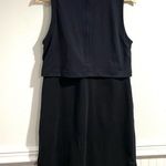 Adidas black dress NWT 3 stripe Game & Go sleeveless side pockets xs GG Photo 2