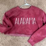 Alabama cropped sweatshirt Red Size M Photo 0