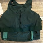 Athleta Conscious Crop Serene Green Camouflage Padded Athletic Tank Too NWT Photo 10