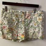 Gap Womens Size 10 Khakis Shorts Floral Flat Front Chino Photo 0