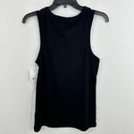 Caslon Nordstrom Women's Ribbed Tank Top Black Sleeveless Basic Casual Top NWT Photo 5