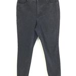 Old Navy  Womens Jeans Rockstar Super Skinny High Rise Wash Black Stretch 6 Short Photo 0