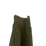 Heartloom  small olive green sleeveless jumpsuit vneck small drawstring waist Photo 6