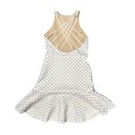 NBD  Bound for Glory White Perforated / Laser Cut Dress Photo 1