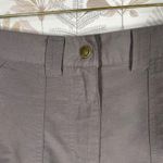 Woolrich Women's Outdoor Utility Skirt Size 12 Gray Cargo Pockets Hiking Trail Photo 1