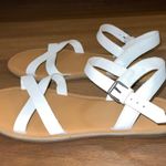 Forever 21 White Strappy Sandals  Photo 0