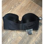 Maidenform  ~ Women's Strapless Bra Hidden Underwire Convertible Black ~ 38DD Photo 1