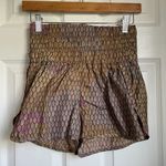 Free People FP Movement Way Home Shorts in Buti Bayan Tree Combo Sz S Photo 1