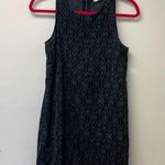 Staring At Stars Urban Outfitters  Black Patterned Shift Dress Size Small Photo 1