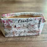 Croatia Makeup/Jewelry Travel Case, Sparkly, New, Purchased in Croatia! Photo 4