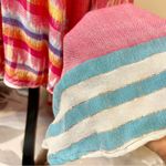 Indah Leyti High-Low Ruffle Hem Sundress Pink Endek Print Size Medium Photo 6