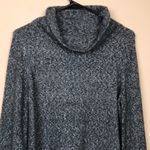 Loft  Women’s Alpaca Blend Gray Knit Cowl Neck Wide Long Sleeve Sweater Photo 1