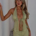 Generation Outcast Clothing Outcast Clothing Benni Top Matcha Benni Shorts Matcha Set  Photo 0