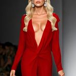 Rolla Coster  Free People Vibrant Red twist in front Dress M Photo 0