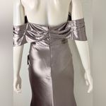 Cinderella  Divine Gray Satin Dress Size Small Photo 9