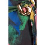 JW Anderson‎ Side Drape Link Skirt Abstract Camo Multi US Size 6 SK011PG084500 Photo 2