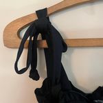 Pretty Little Thing Black Ruffle Mini Dress Photo 4