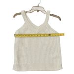 Madewell  Stockton Sweater Tank Ivory Cream Size XS Item H8190 Photo 5