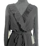 Ali & Jay NEW Anthropologie  Los Angeles Size Small Romper Pleated Long Sleeve Photo 2