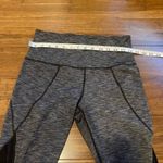 Athleta High Rise Gray Plié Mesh Legging Tights Model 349101-Medium Photo 10