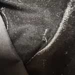 Abercrombie & Fitch Black Velvet V-Neck Faux Wrap Mini Dress Size M Classic Photo 9