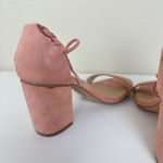 Lulus Kaira Peach Suede Lace-Up Heels Casual Formal Prom Barbie Womens Size 6 Photo 9