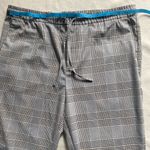 H&M  Men's Checkered Gray Pants Photo 5