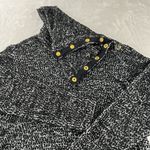 Calvin Klein Off Shoulder Snap Button Turtleneck Sweater Women's Size Medium Photo 15