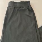 SheIn Gray Ribbed Wide Leg Pants Photo 1