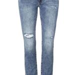 CAbi Jeans Womens 6 Cinch Skinny Distressed Mid Rise Acid Wash Stretch 4154 Blue Photo 13