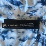 Kyodan  Navy and White Tie-Dye Pullover Photo 7