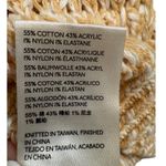 Free People  Coconut V-Neck‎ Open Knit Beachy Boho Sweater S Photo 14