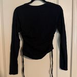 Derek Heart Flaming Heart Rouched Drawstring Long Sleeve  Photo 2