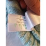 J.Crew Womens Sweater Size XS Honeycomb Balloon Sleeve Green Wool Blend Alpaca Photo 7