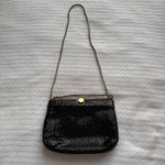 Bueno Vintage Black Sequin Evening Bag Photo 1