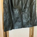 Jaclyn Smith FINAL MARKDOWN  Classic Black leather skirt 14 Photo 8
