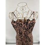 Aritzia Wilfred “Isabelle” Leopard Print Slip Dress Hidden Pockets Size 2 Photo 6