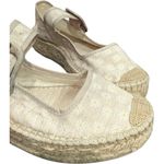 Free People New  Surfside Daisy Mary Janes Platform Espadrille‎ Shoes / Ecru 38 8 Photo 2