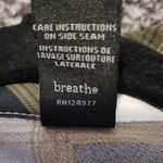 prAna  FLINT MAXI TUNIC SHIRT DRESS GRAY PLAID BUTTON FRONT M Photo 13