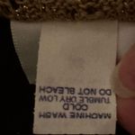 Adrian JordanVintage Gold Shimmer Lace Knitted Sweater Blouse Sz 2X Photo 9