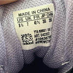 Adidas  Women's Kanadia TR 6 trail running shoes in black and purple.  Photo 3