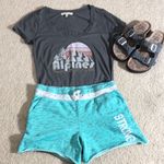 Xersion  Strong Cutoff Sweatshorts Drawstring Shorts Large Photo 0