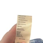 Free People Cool Meadow Printed Top Denim Combo Blue Floral Size XS Photo 14