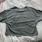 Forever 21 F21 Grey Graphic Cropped Tee Photo 3