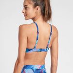 Athleta Twist Up Printed Bikini Top Make A Splash Cool Women’s Photo 1