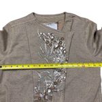 Cirque Du Soleil Women's Beige Gold Shimmer Asymmetrical Zip Jacket Size M Tan Size M Photo 3