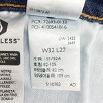 Levi's NWT Levi’s Ribcage Straight Jeans Size 32 | 14 Dark Indigo Distressed Ankle Jean Photo 12