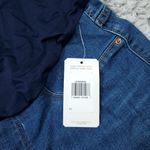 Signature Gold Levi's Maternity Bootcut Jeans Size XL Medium Wash Blue Stretch Photo 3