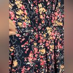 Juicy Couture  Navy Blue and Pink Floral Dress Photo 4